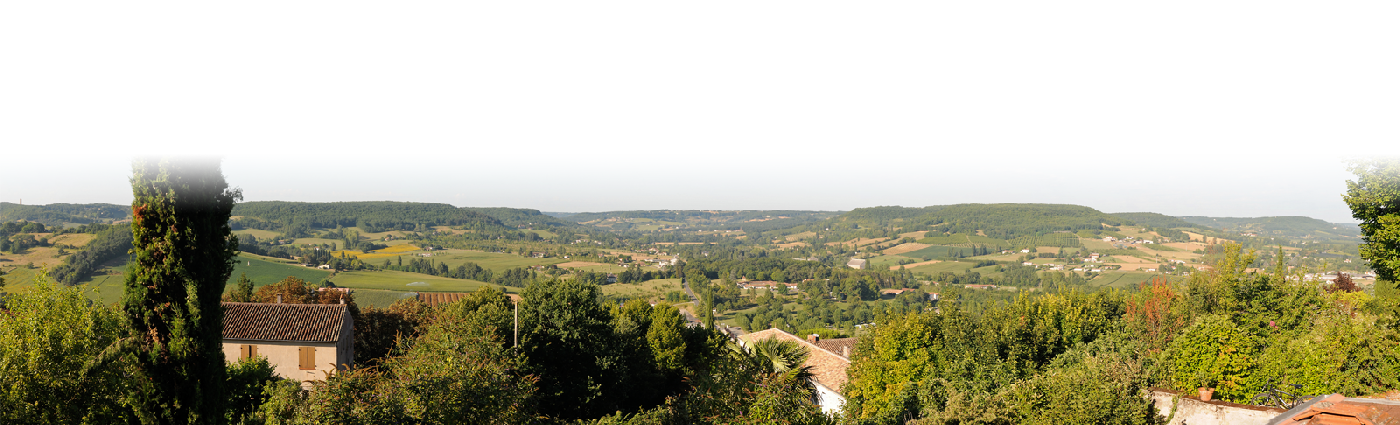 Vue de l'horizon du Préau